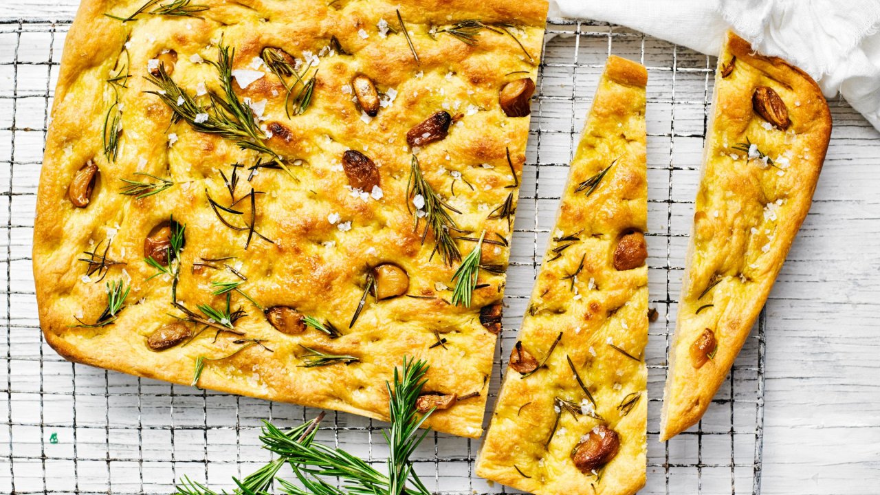 Rosemary & Garlic Focaccia | CSR Sugar